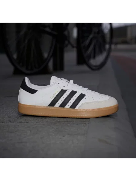 Kožené tenisky Adidas Originals bílé