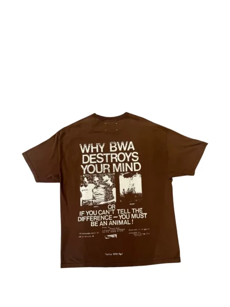 Tricou Better With Age cu imagine maro