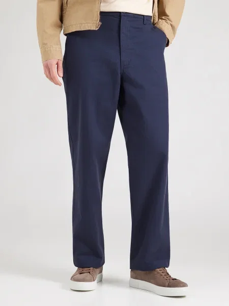 Dockers Pantaloni eleganți bleumarin