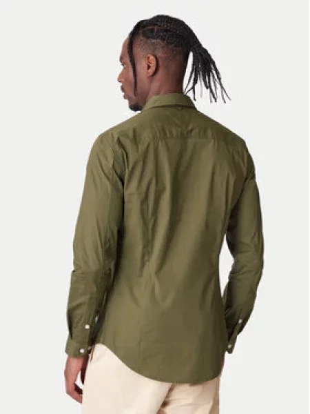 Tommy Jeans Košulja maslinasta zelena