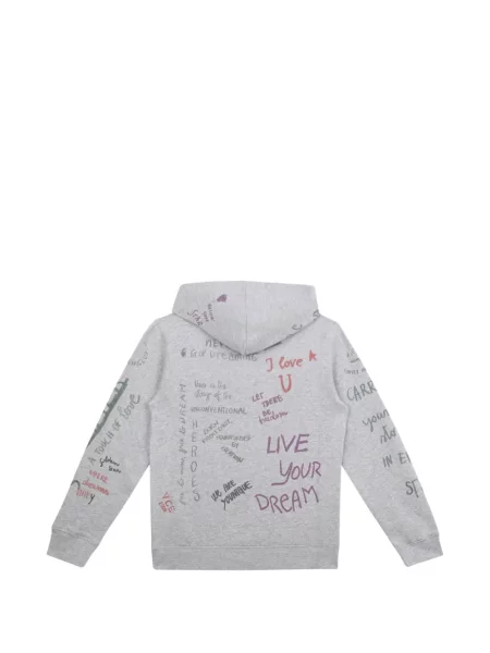 Bluza z kapturem dziecięca Golden Goose szara