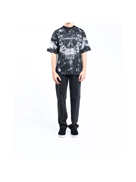 Koszulka Versace Jeans Couture czarna