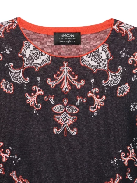 Pletena odgovarati midi haljina Marccain iznad koljena plava