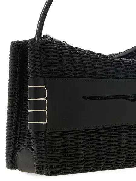 Кожени лоуфъри Jw Anderson черно
