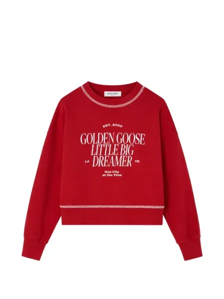 Bluza dziecięca Golden Goose czerwona