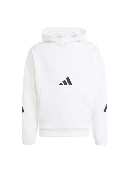 Adidas Bluzy Mężczyzna L Z.n.e Bluza z kapturem biały