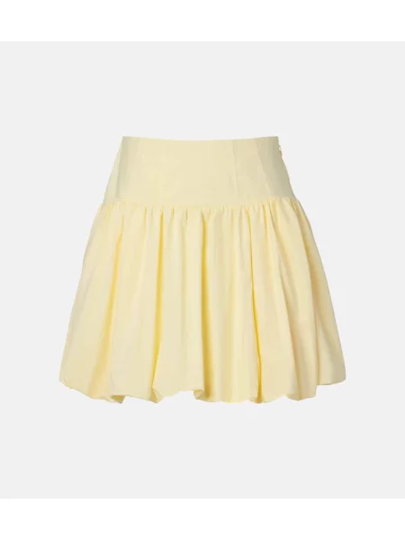 Fustă Simkhai din poplin galben