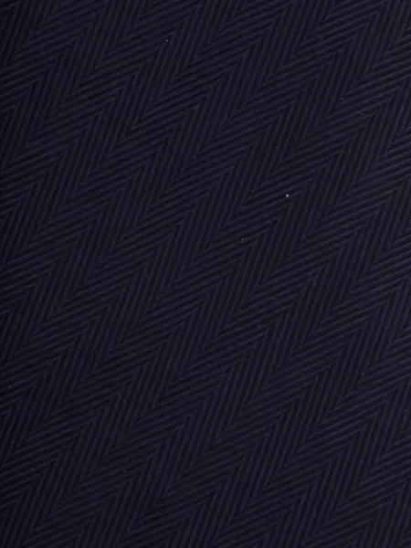 Cravată Zegna cu model herringbone albastru