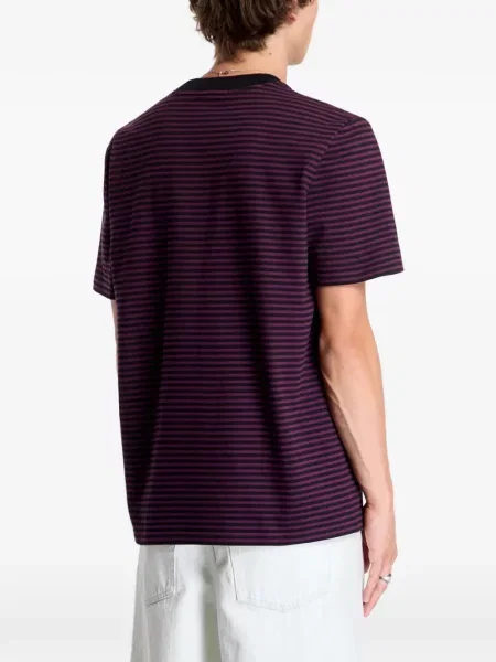 Tricou Fred Perry cu dungi violet
