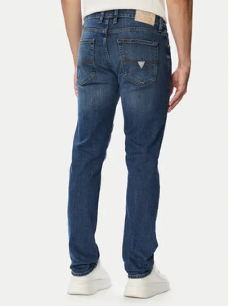 Guess Farmer Slim Tapered Fit kék