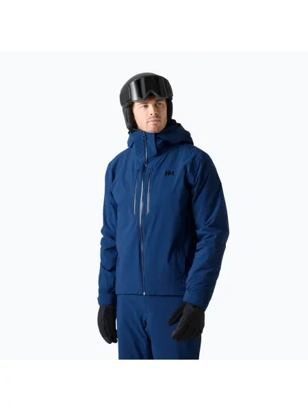 Geacă de schi pentru bărbați Helly Hansen Alpha Lifaloft dark blue albastru