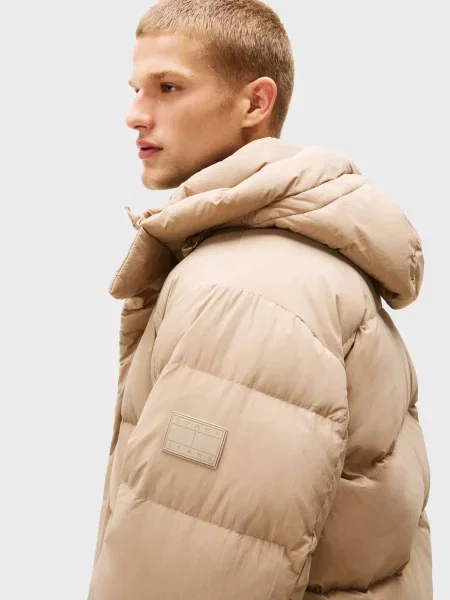 Джинсова куртка Tommy Jeans бежева