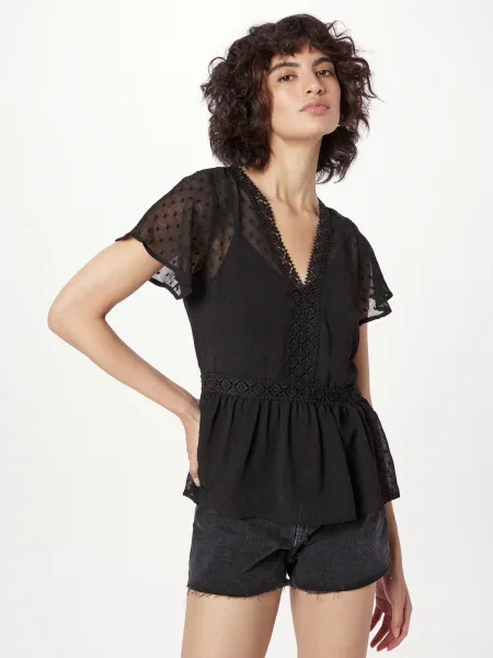 ABOUT YOU Tricou Lynn' negru