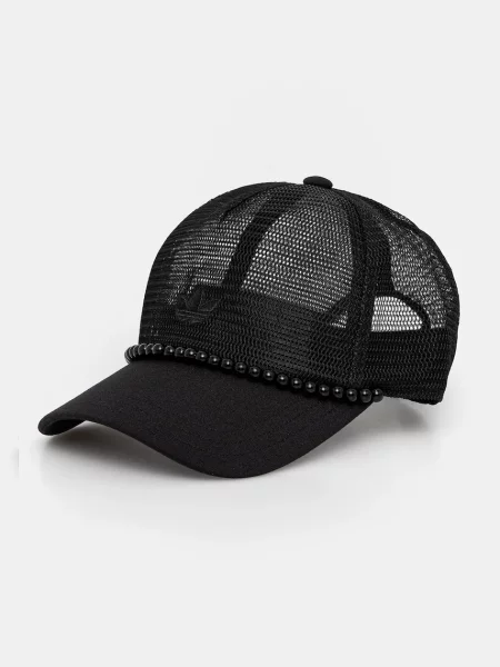 Șapcă Adidas Originals cu mărgele negru