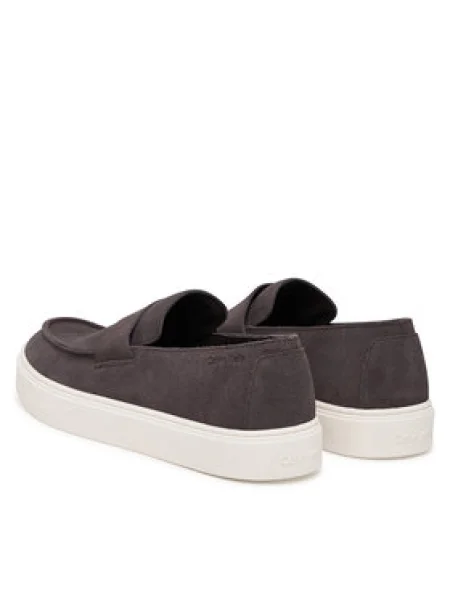 Loafersy Calvin Klein hnedá