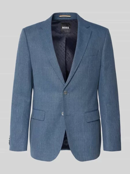 Marynarka garniturowa o kroju regular fit z mieszanka lnu model JASPER' Boss