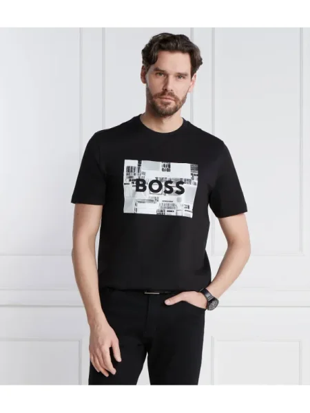 BOSS ORANGE Tricou Teeheavyboss negru