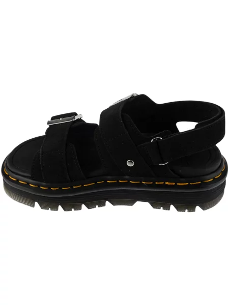 Pantofi Dr. Martens din piele cu platformă negru