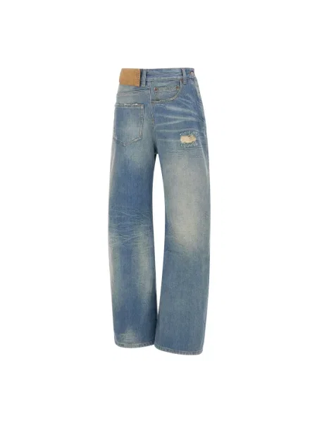 Maison Margiela jeansy niebieskie