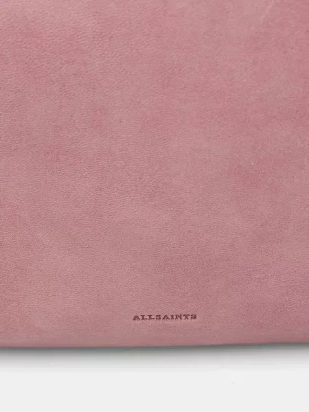 Кожаный клатч Allsaints