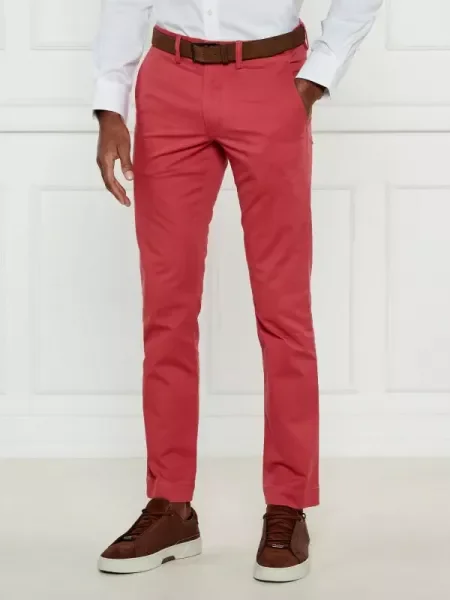 POLO RALPH LAUREN Pantaloni chino Bedfort | stretch roșu