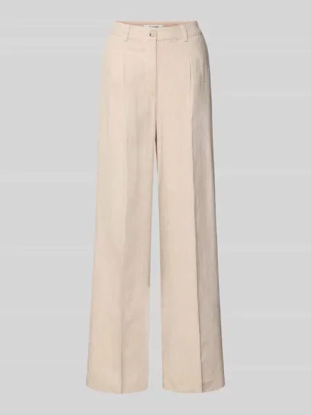 Spodnie materiałowe o kroju wide fit z mieszanki model „Dazia” B.young