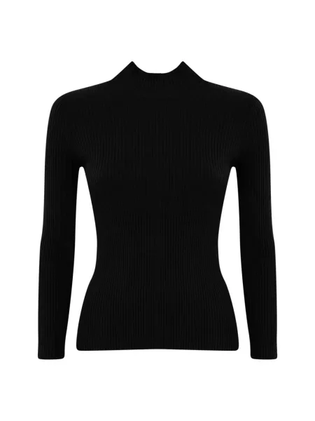 Sweter Twinset czarny