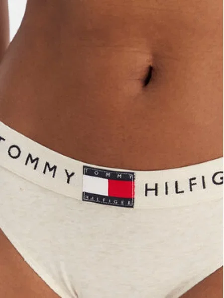 Tommy Hilfiger Klašične gaćice Écru bijela