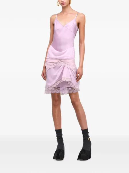 Rochie Marc Jacobs din satin violet