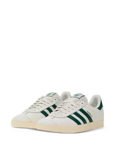 Sneakerși Adidas Gazelle din piele alb