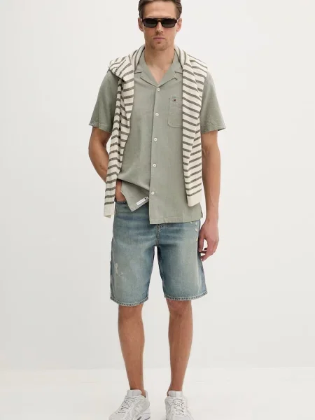 Tommy Jeans De in cămașă verde