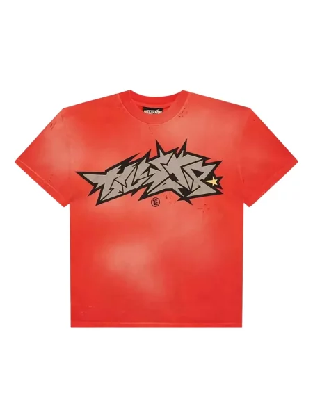 Тениска Hellstar с принт червено