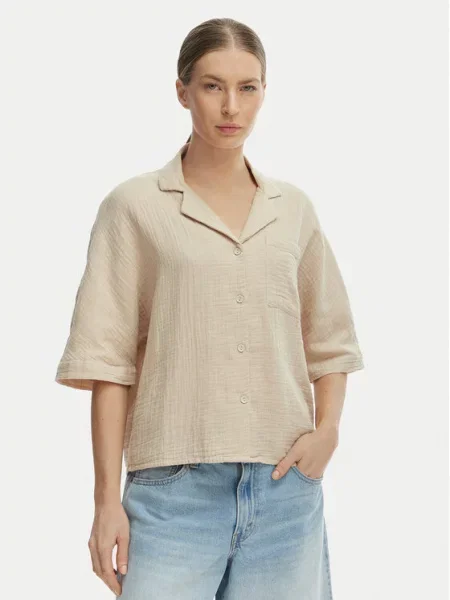 ONLY Сорочка Thyra бежевий