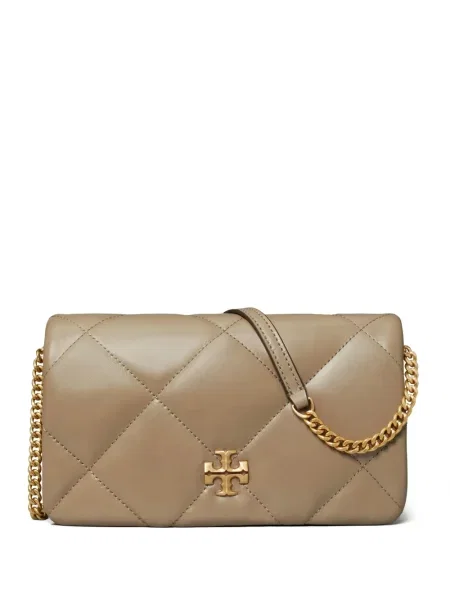 Geanta de piele Tory Burch din piele maro