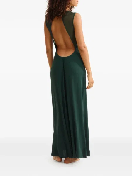 Rochie maxi Eres de costum verde