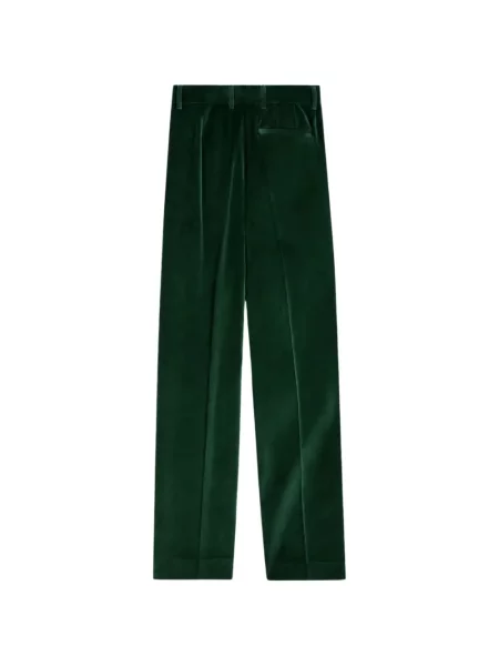 Pantaloni Pence de catifea verde