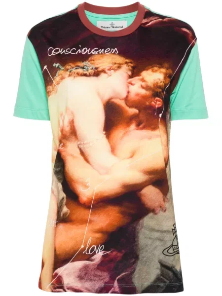 Tricou Vivienne Westwood clasic verde