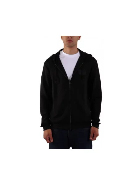 Bluza z kapturem Emporio Armani Ea7 czarna
