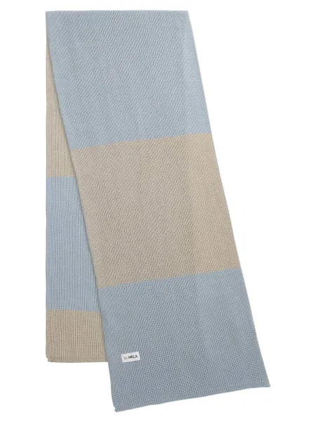 MELA Fular Kazim / albastru deschis bej