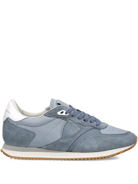 Sneakerși Philippe Model Paris din piele albastru