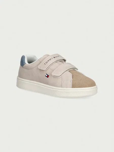 Tenisice Tommy Hilfiger Low Cut Velcro Sneaker M bež