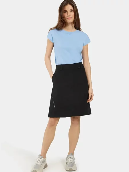 Didriksons fustă LIV mini dreaptă negru