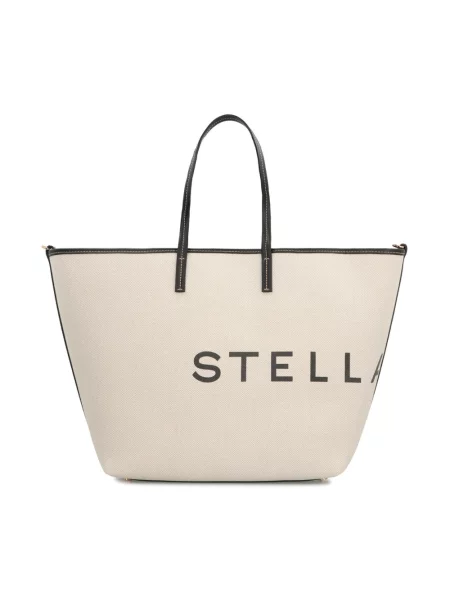 Shopperka Stella Mccartney beżowa