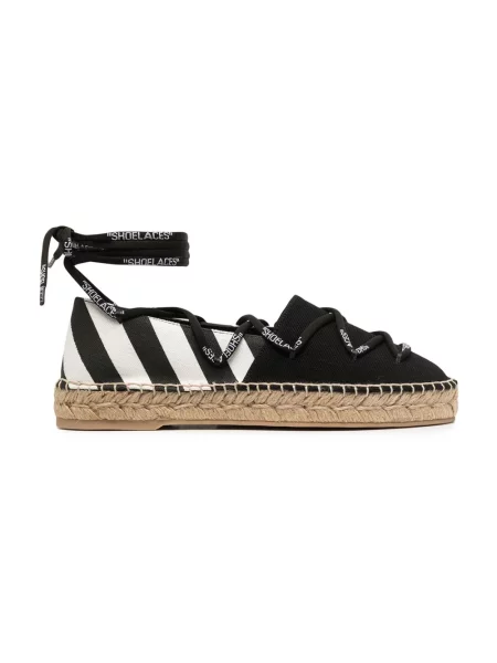 Espadryle Off-white białe