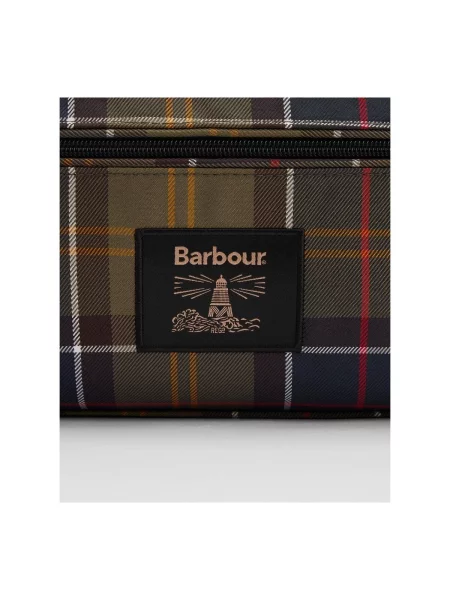 Pungă cosmetică Barbour verde
