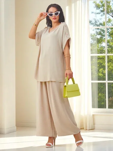 Pantaloni Resti scurte alb