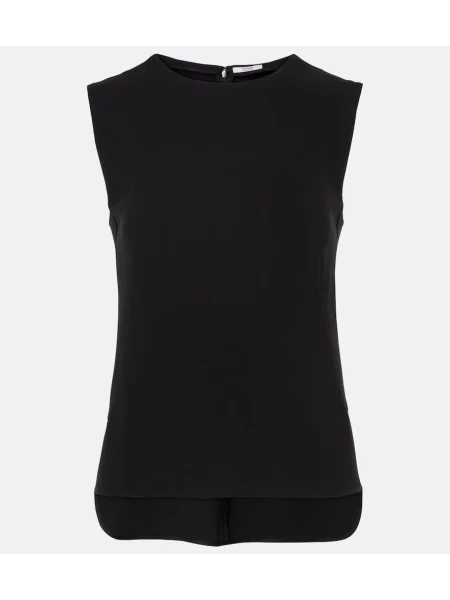 Top Fforme z baskinką czarny