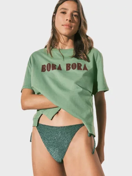 Футболка Women'secret зеленая