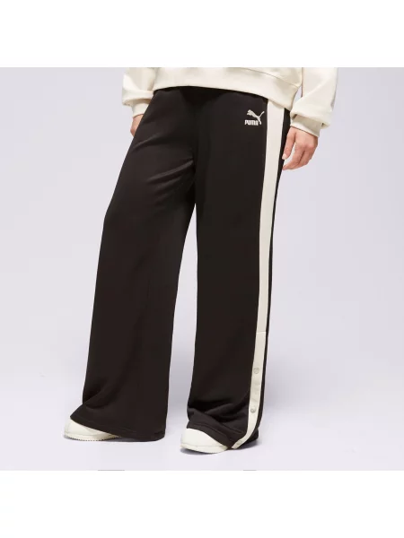 Puma Spodnie Relaxed Track czarne