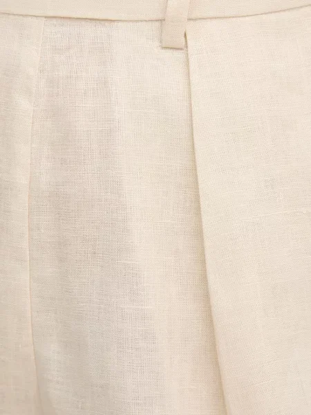 Silvian Heach елегантні шорти лляні POSANE